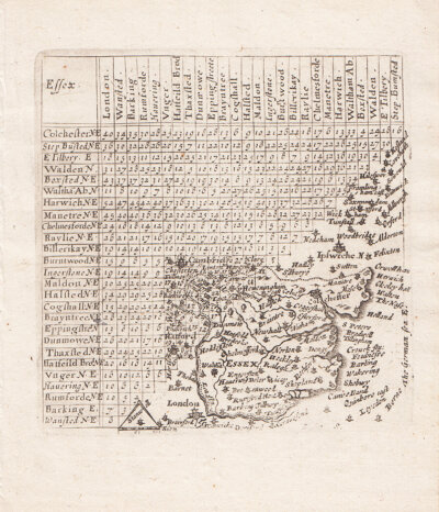 Jacob Van Langeren   (antique map)