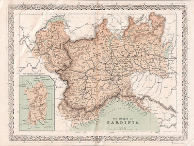 The Kingdom of Sardinia  -  W Hughes