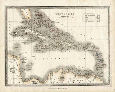 West Indies  -  George Philip & Son