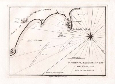 William Morris - Porthdinlleyn and Nevyn Bay and Harbour.