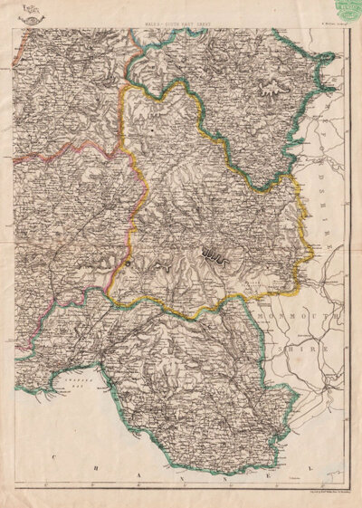 Edward Weller  -  Wales South East Sheet