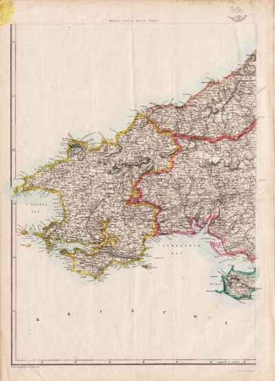 Edward Weller  -  Wales South West Sheet