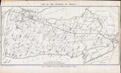 Map of the Hundred of Wirral.