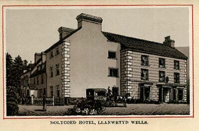Dolycoed Hotel Llanwrtyd Wells  (antique prints)