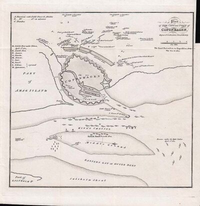 Plan of the City and Port of Copenhagen