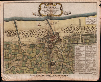 Dunkirk A strong Seaport Town in the Earldom of Flanders in the Low Countries subject to the French 