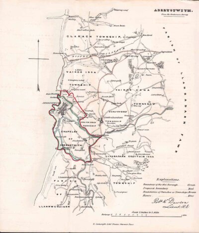 Aberystwyth Town Plan - RK Dawson  