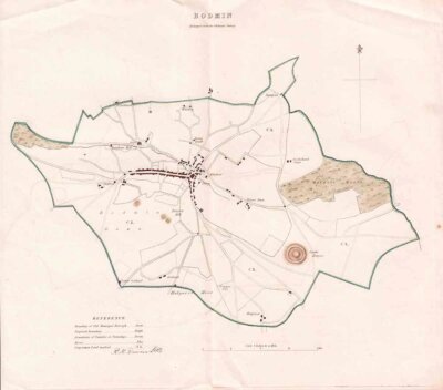 Bodmin Town Plan - RK Dawson  