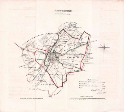 Canterbury Town Plan - RK Dawson 