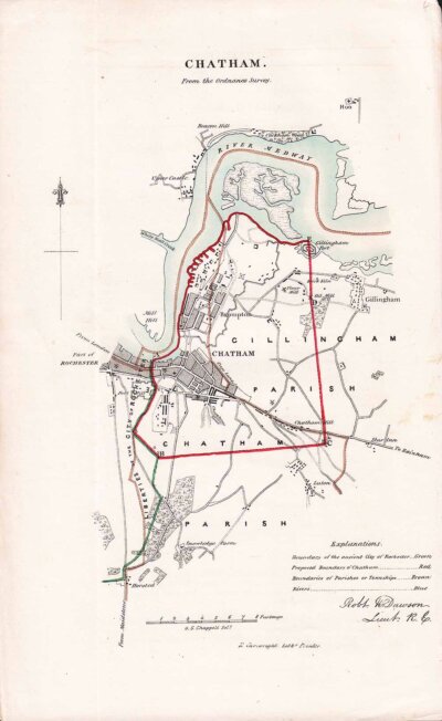 Chatham Town Plan - RK Dawson 