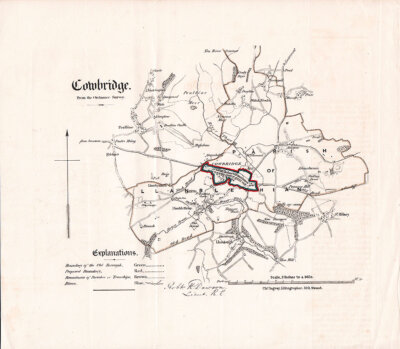 Cowbridge Town Plan  -  RK Dawson