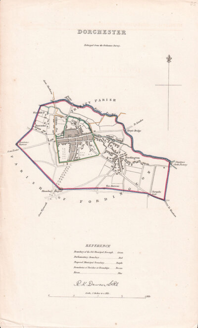 Dorchester Town Plan - RK Dawson 