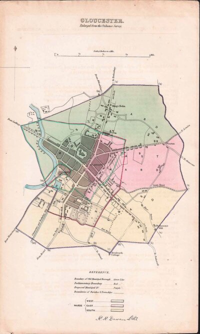 Gloucester Town Plan - RK Dawson  