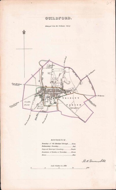 Guildford Town Plan - RK Dawson 