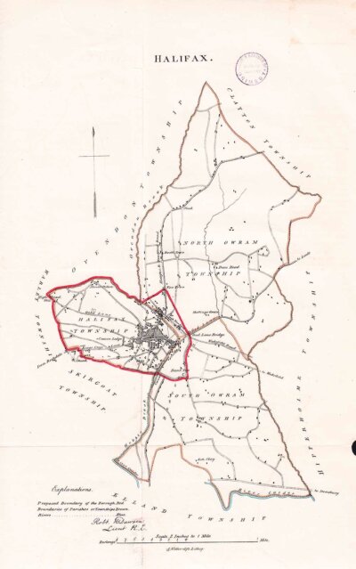 Halifax Town Plan - RK Dawson 