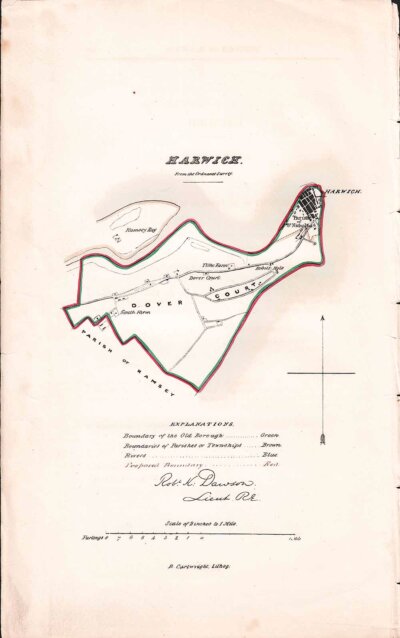 Harwich Town Plan - RK Dawson 