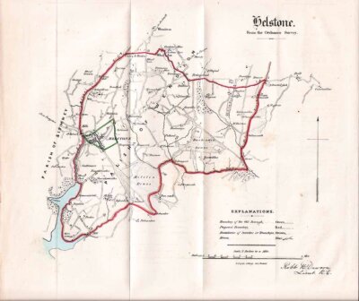 Helstone Town Plan - RK Dawson