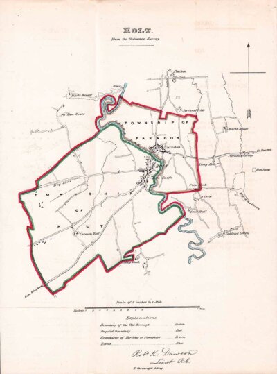 Holt Town Plan - RK Dawson 