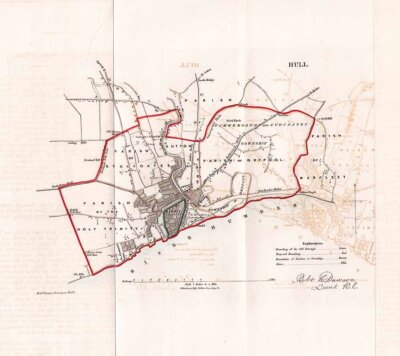 Hull Town Plan - RK Dawson 
