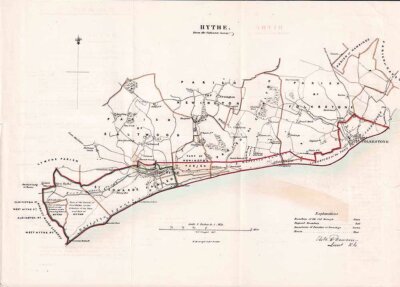 Hythe Town Plan - RK Dawson  