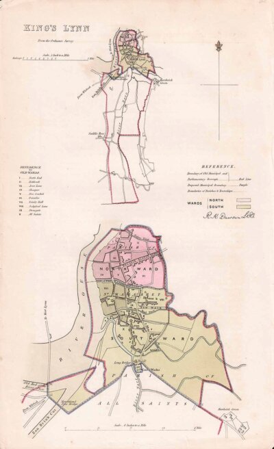 Kings Lynn Town Plan - RK Dawson 