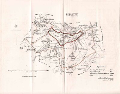 Knighton Town Plan - RK Dawson 
