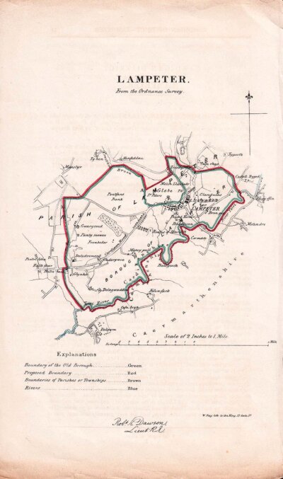 Lampeter Town Plan - RK Dawson  