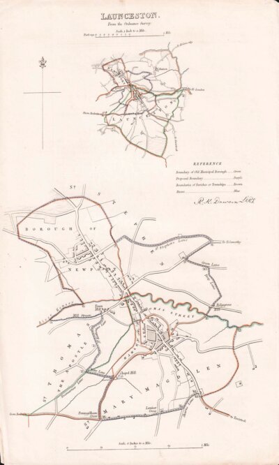 Launceston Town Plan - RK Dawson 