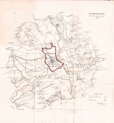 Leominster Town Plan - RK Dawson 