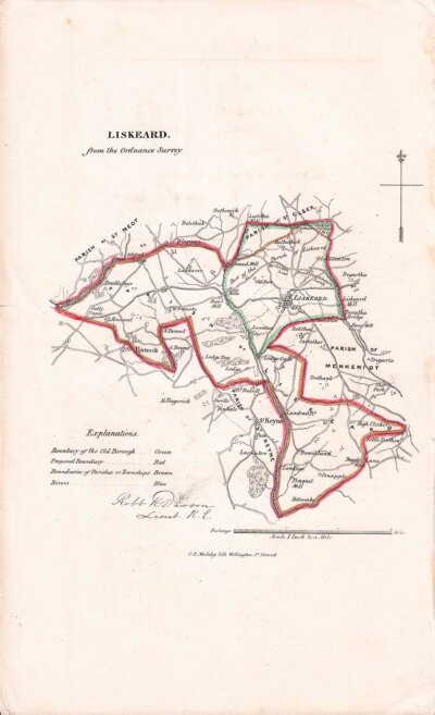 Liskeard Town Plan - RK Dawson  
