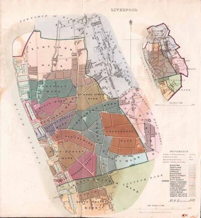 Liverpool Town Plan  -  RK Dawson