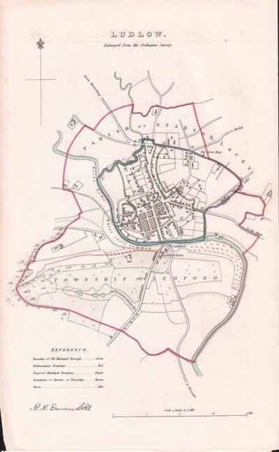 Ludlow Town Plan - RK Dawson 