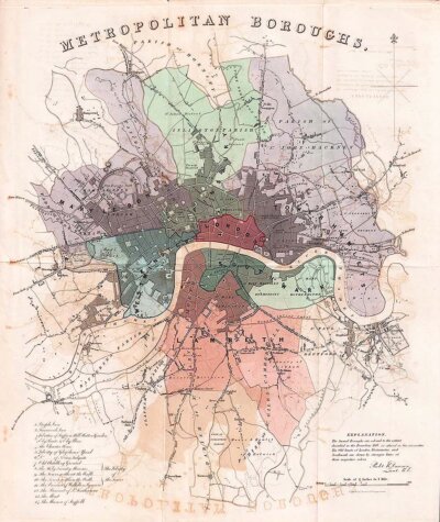 Metropolitan Boroughs  -  RK Dawson
