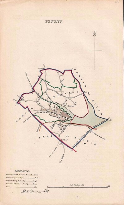 Penryn Town Plan - RK Dawson  