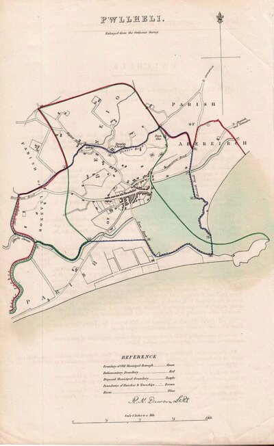 Pwllheli Town Plan - RK Dawson  
