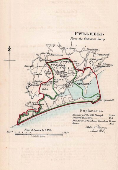 Pwllheli Town Plan - RK Dawson 