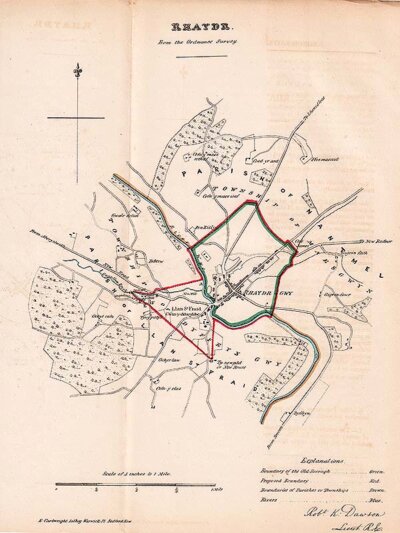 Rhaydr Town Plan - RK Dawson 