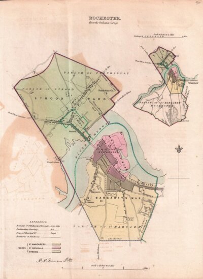 Rochester Town Plan - R.K. Dawson.