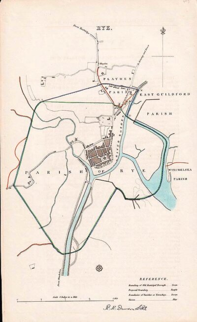 Rye Town Plan - RK Dawson   