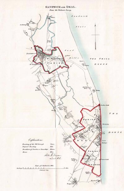 Sandwich and Deal Town Plan - RK Dawson 