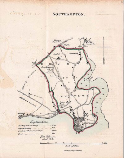 Southampton Town Plan - RK Dawson 