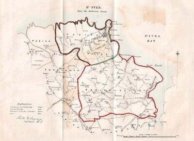 St Ives Town Plan - RK Dawson 