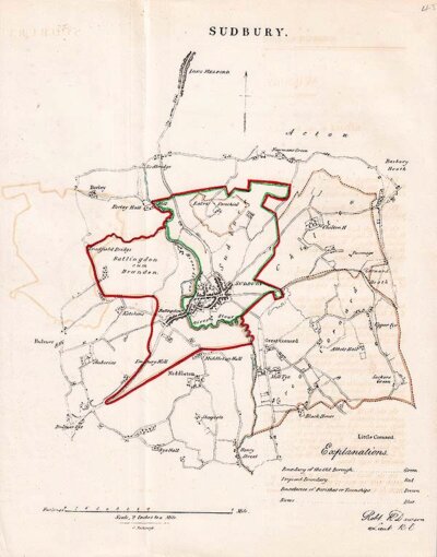 Sudbury Town Plan - RK Dawson 