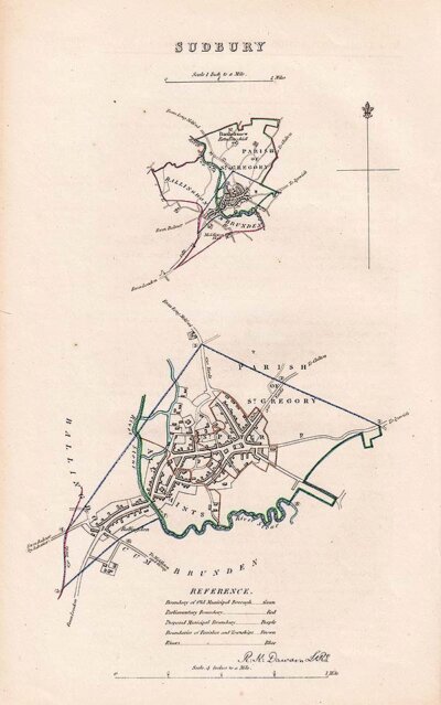 Sudbury Town Plan - RK Dawson 