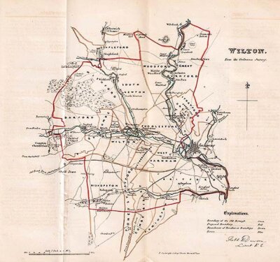 Wilton Town Plan - RK Dawson   