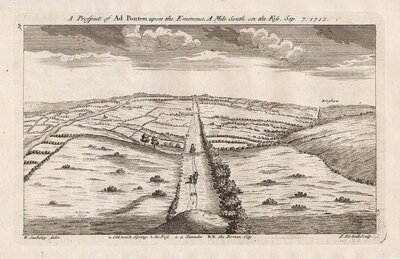 A Prospect of Ad Pontem upon the Eminence A Mile South on the Foss  Sep 7 1722