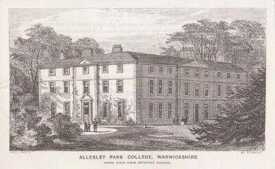 Allesley Park College Warwickshire Three miles from Coventry Station 
