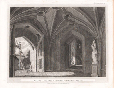 Ancient Entrance Hall of Shirburn Castle