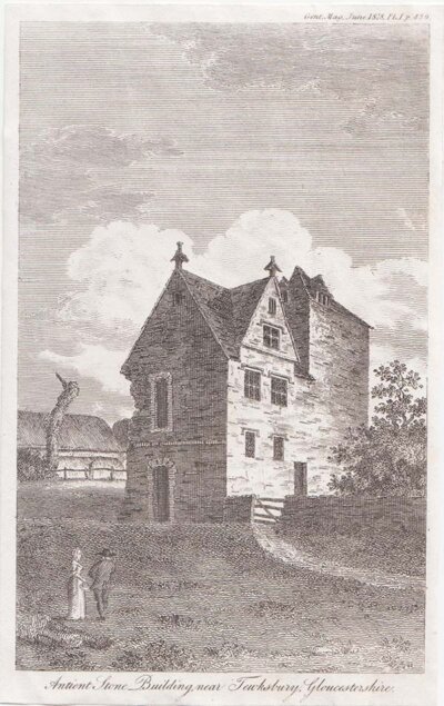 Antient Stone Building near Tewksbury Gloucestershire