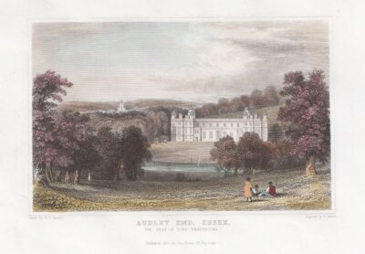 Audley End, Essex, the Seat of Lord Braybrooke.